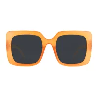 Square Yellow Sunglasses