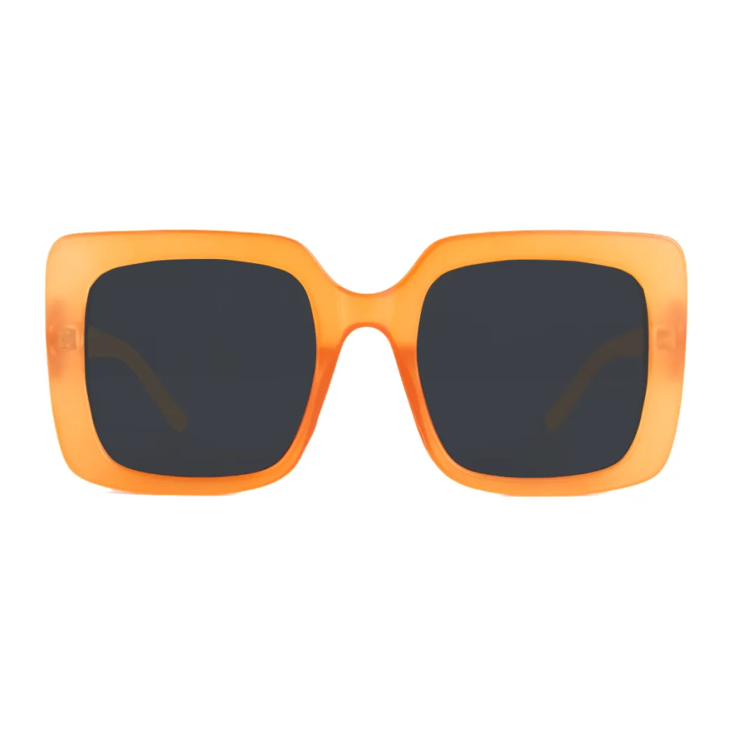 Square Yellow Sunglasses