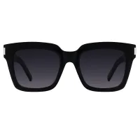 Square Black Sunglasses