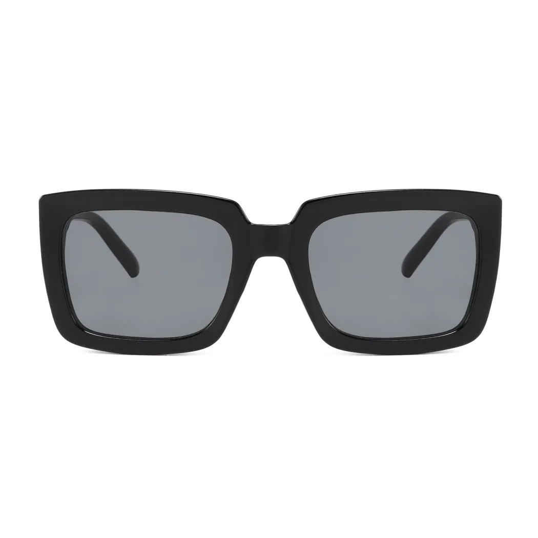 Square Black Sunglasses