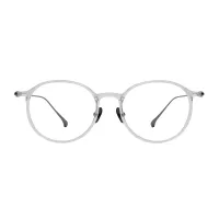 Round Clear Eyeglasses