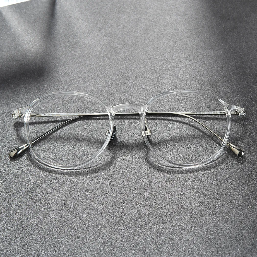 Round Clear Eyeglasses