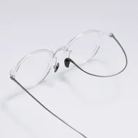 Round Clear Eyeglasses