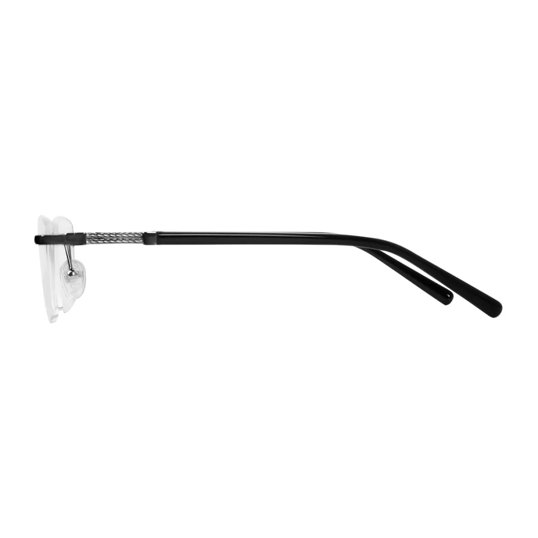 Rectangle Black Eyeglasses
