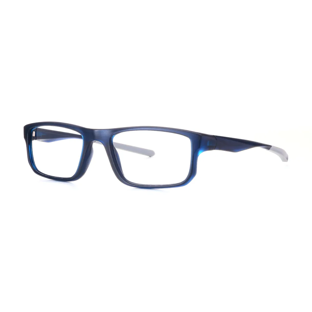 Rectangle Black/Gray Eyeglasses