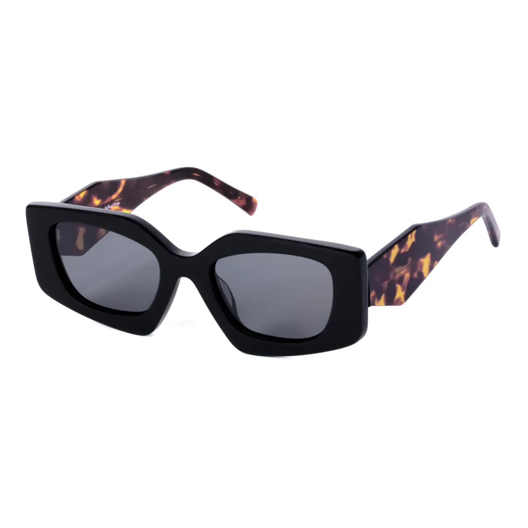 Geometric Black Sunglasses