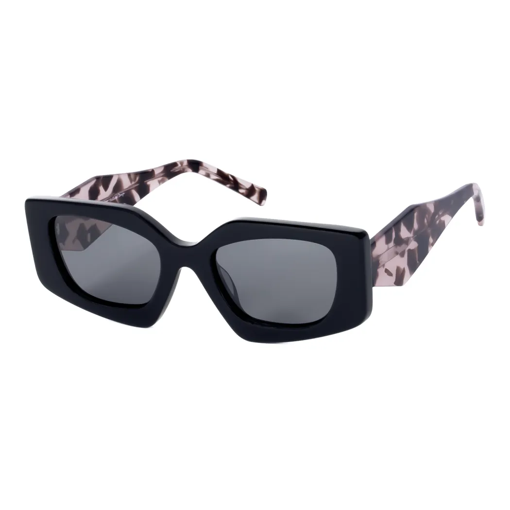 Geometric Black Sunglasses