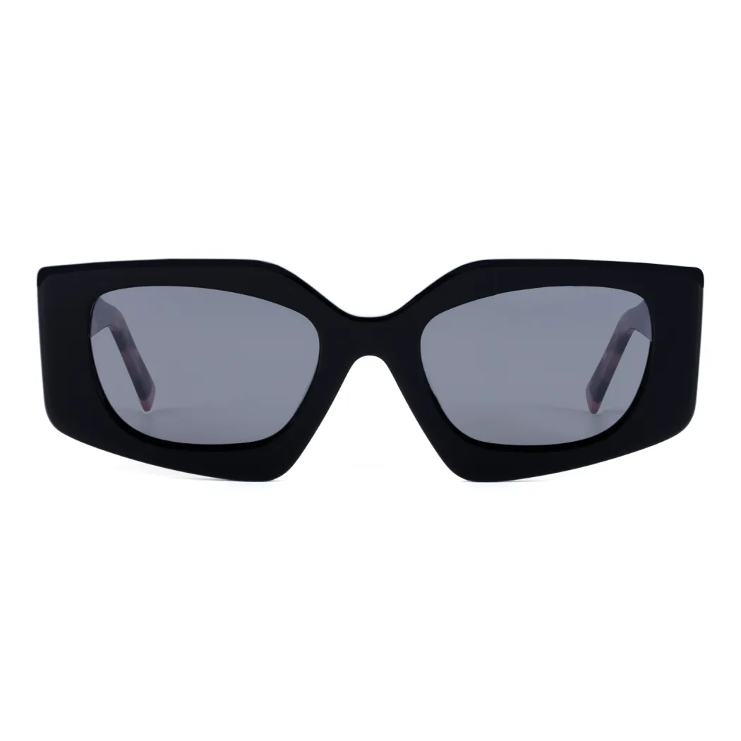 Geometric Black Sunglasses