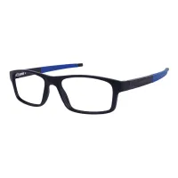Rectangle Black/Blue Eyeglasses