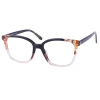 Square Black/Clear Eyeglasses