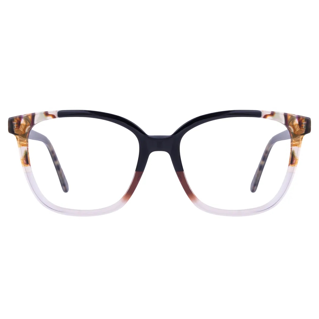 Square Black/Clear Eyeglasses