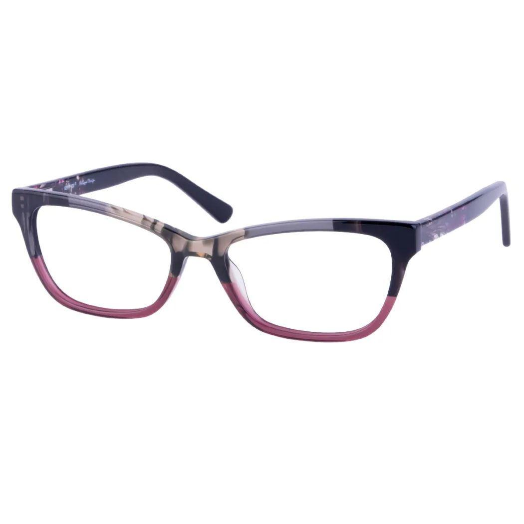 Cat-eye Tortoiseshell/Purple Eyeglasses