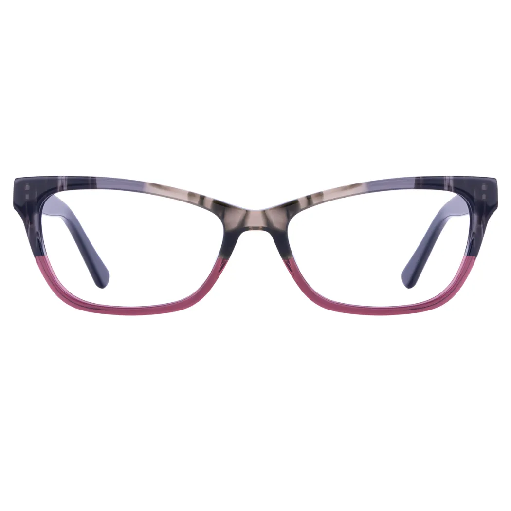 Cat-eye Tortoiseshell/Purple Eyeglasses
