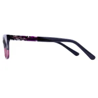 Cat-eye Tortoiseshell/Purple Eyeglasses