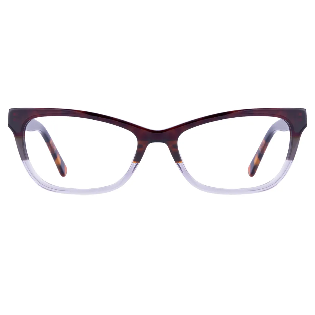 Cat-eye Purple/Silver Eyeglasses