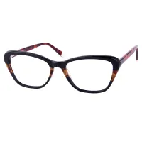 Rectangle Dark Tortoiseshell Eyeglasses