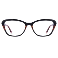 Rectangle Dark Tortoiseshell Eyeglasses