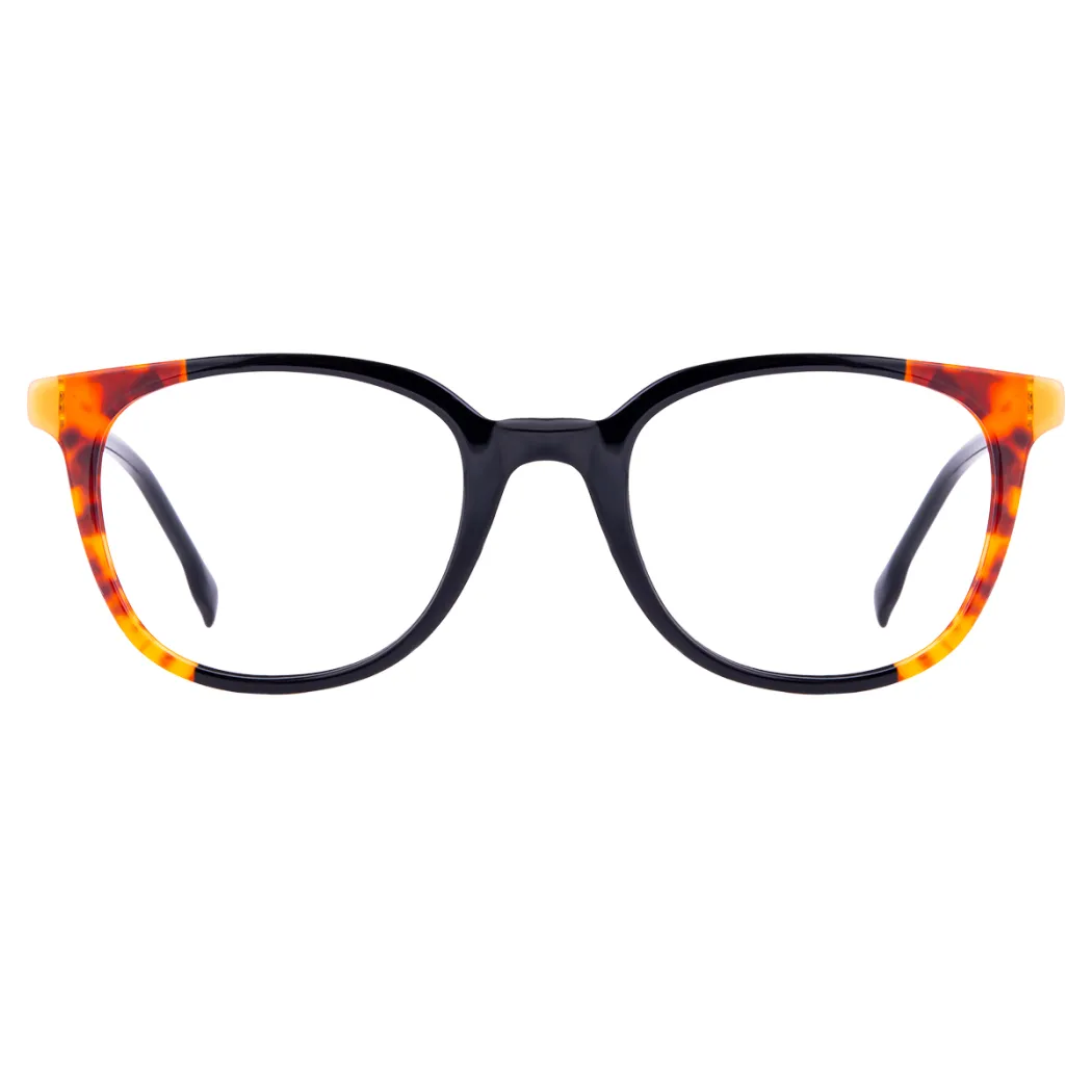 Rectangle Tortoiseshell/Black Eyeglasses