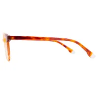 Oval Tortoiseshell/Yellow Eyeglasses