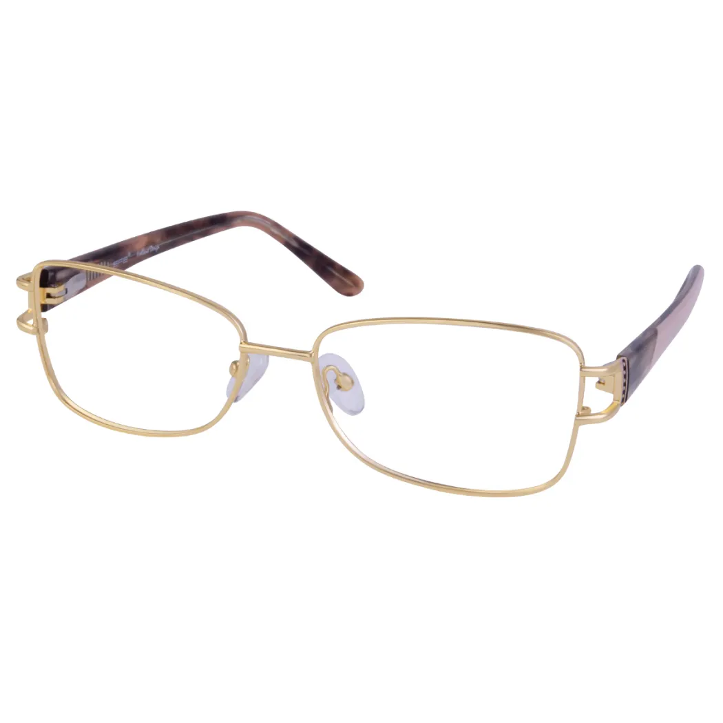 Rectangle Tortoiseshell/Gold Eyeglasses