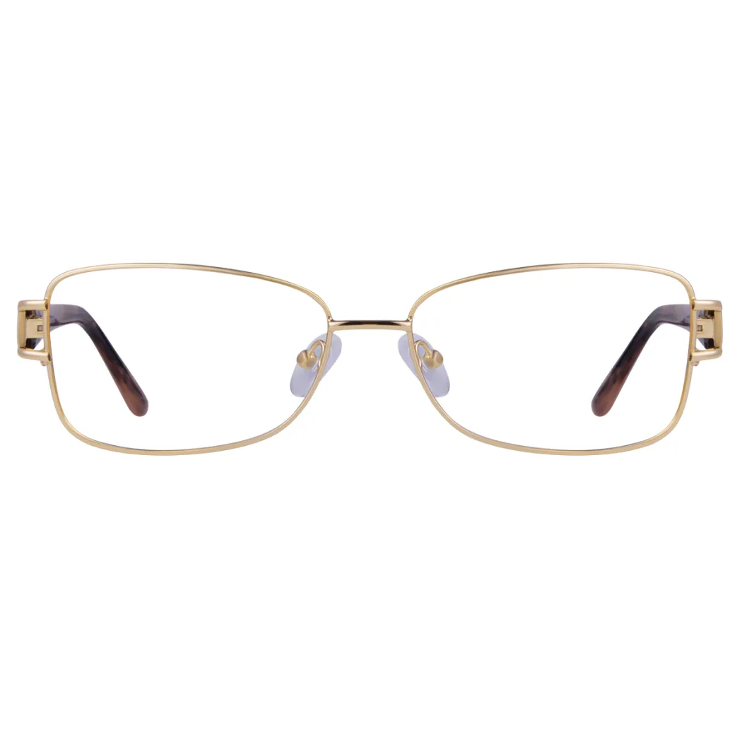Rectangle Tortoiseshell/Gold Eyeglasses