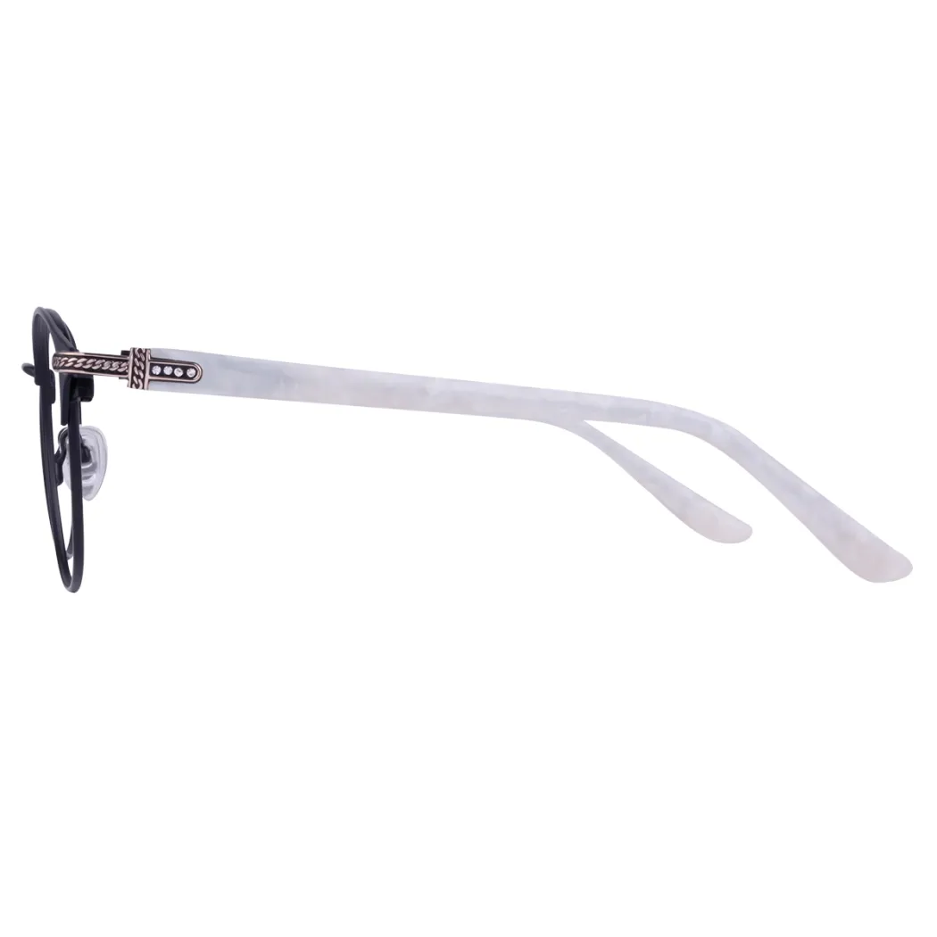 Round Black Eyeglasses