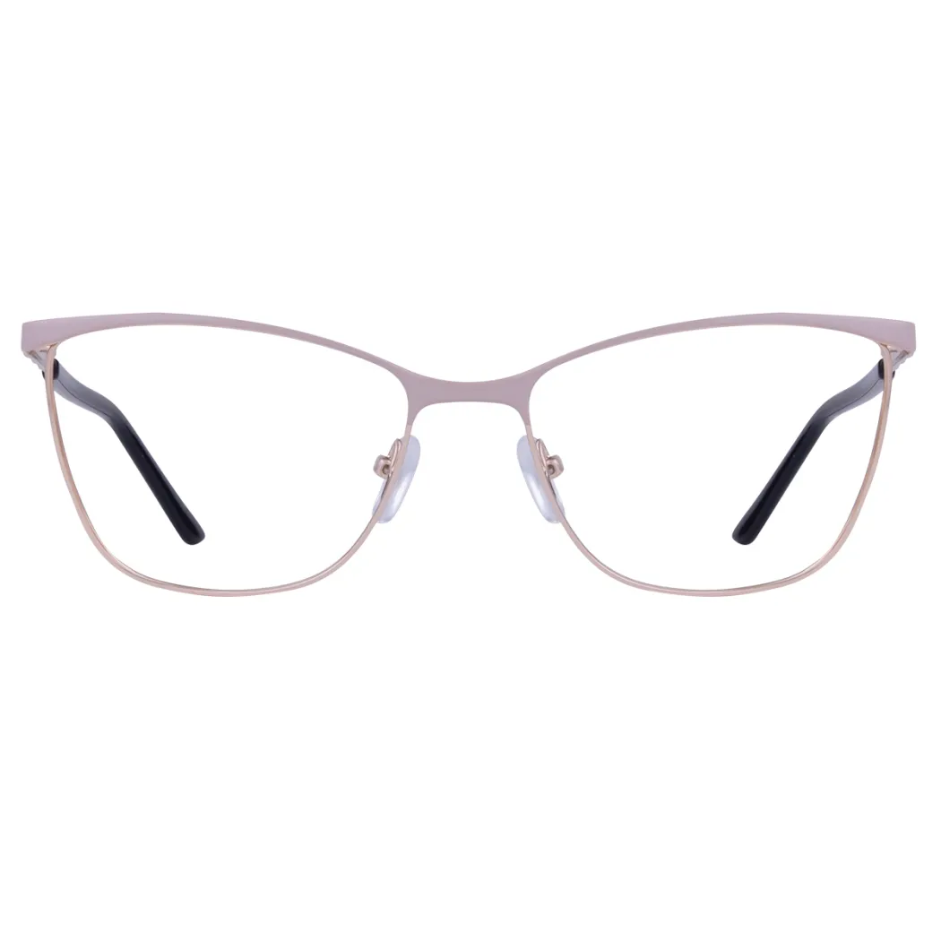 Square Pale Pink Eyeglasses