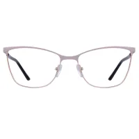 Square Pale Pink Eyeglasses