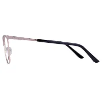 Square Pale Pink Eyeglasses