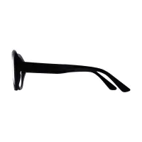 Round Black Eyeglasses