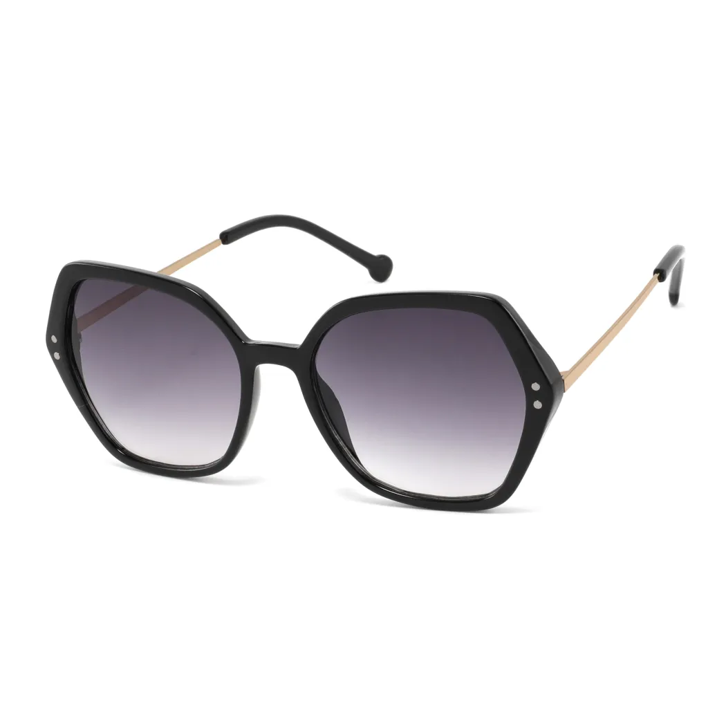 Geometric Black Sunglasses