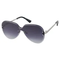 Oval Black Sunglasses