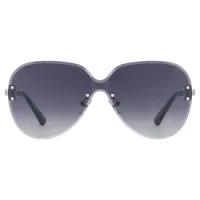 Oval Black Sunglasses
