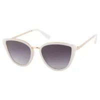Cat-eye White Sunglasses