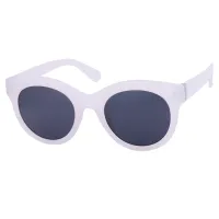 Round White Sunglasses