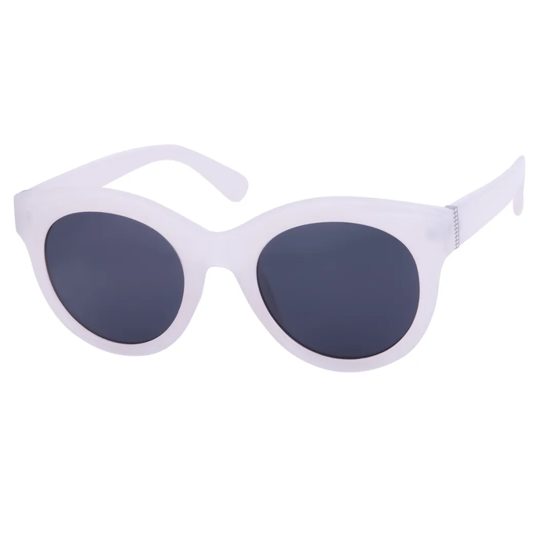 Round White Sunglasses