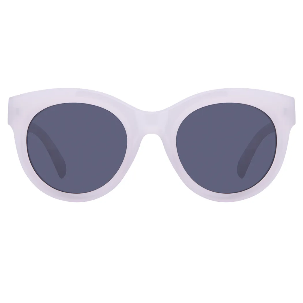 Round White Sunglasses