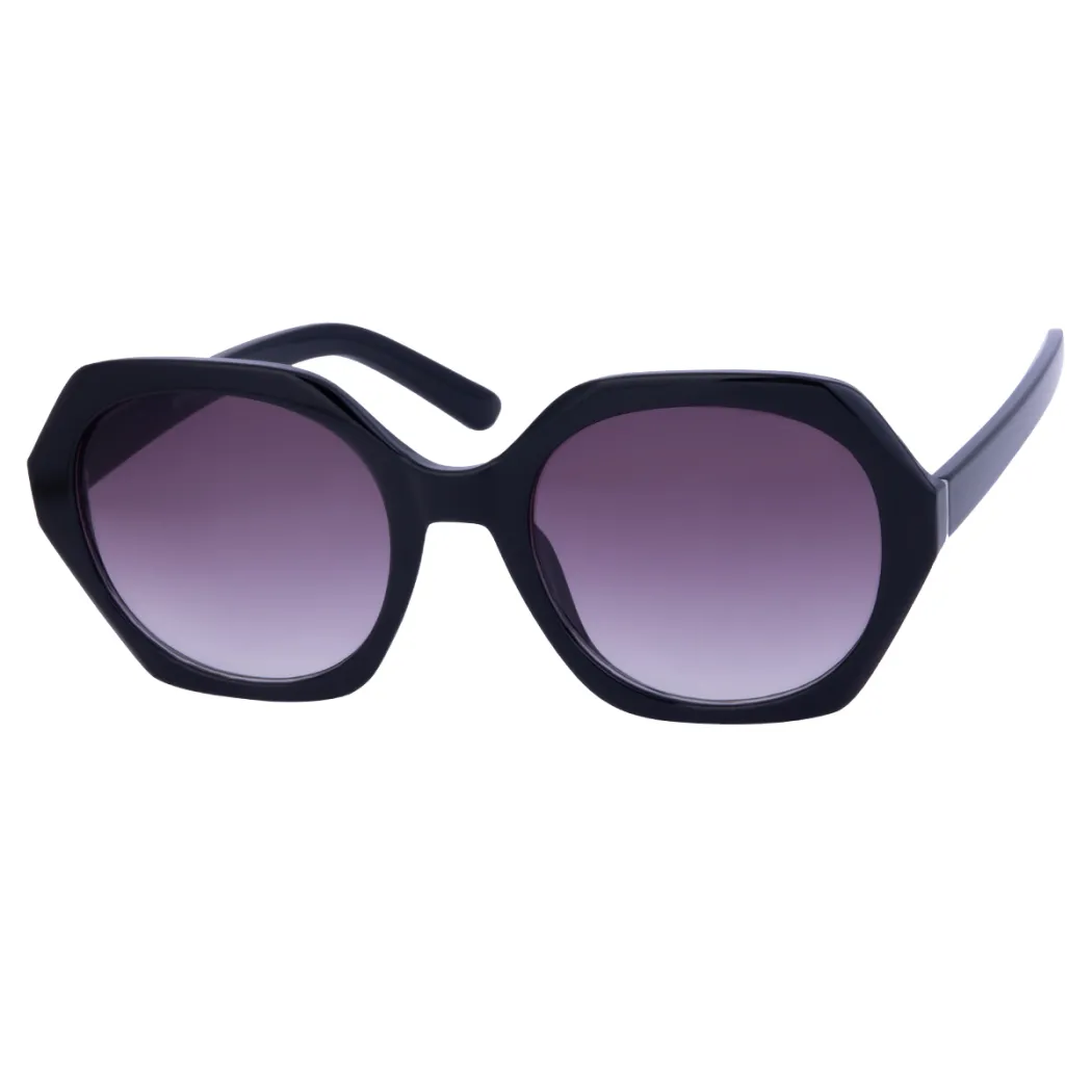 Geometric Black Sunglasses
