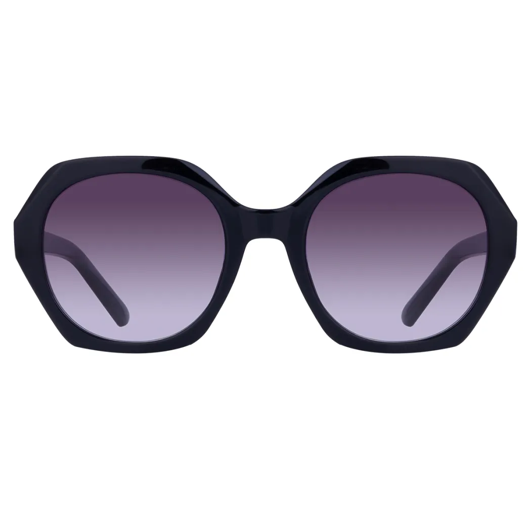 Geometric Black Sunglasses