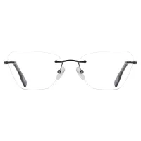 Cat-eye Black Eyeglasses