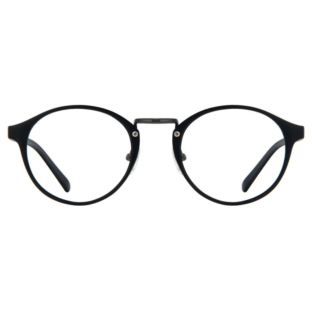 Round Black Eyeglasses
