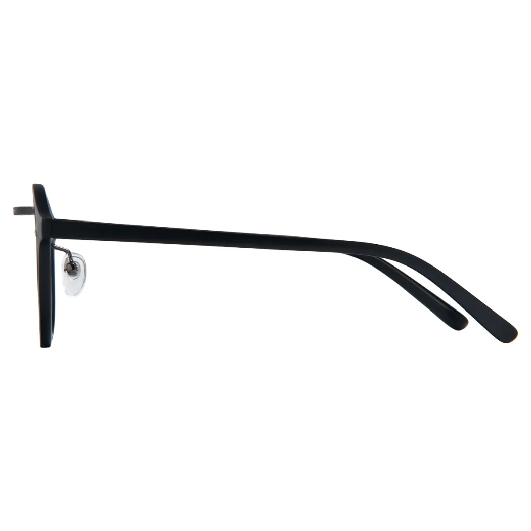 Round Black Eyeglasses