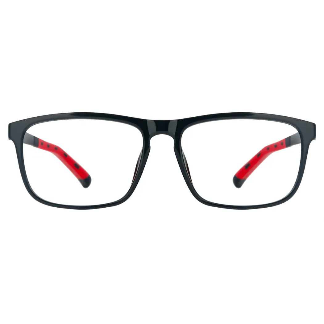Rectangle Black Eyeglasses