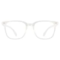 Square Clear Eyeglasses