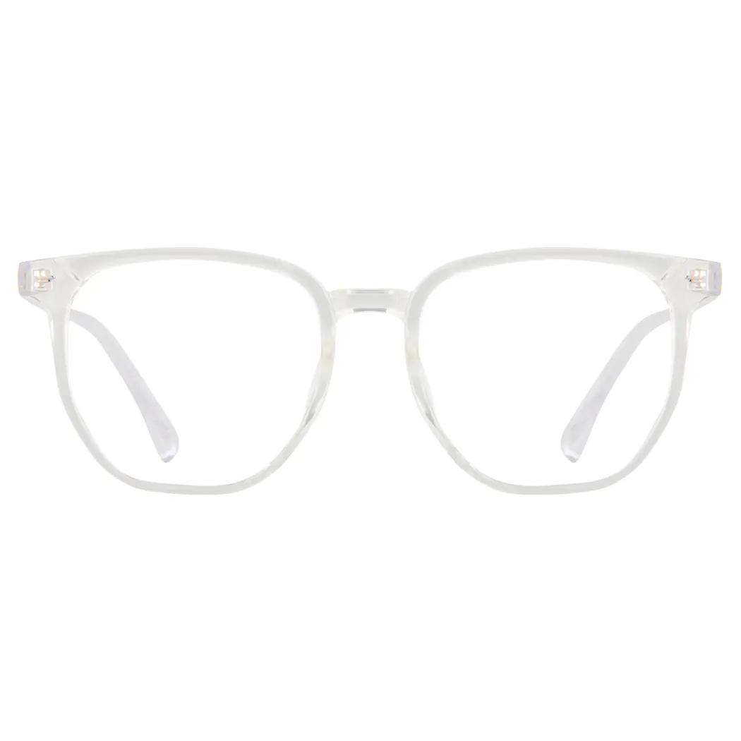 Square Clear Eyeglasses
