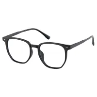 Square Black Eyeglasses