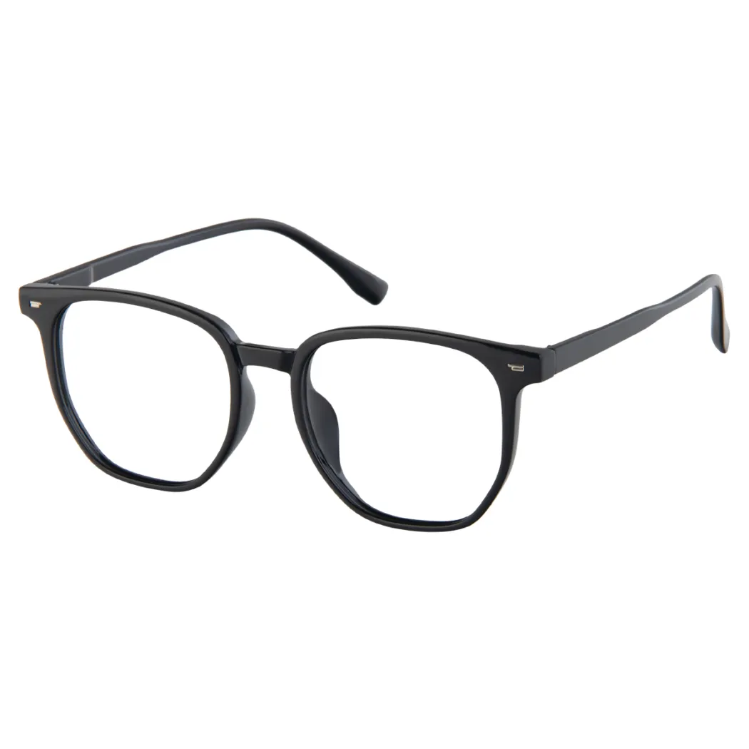 Square Black Eyeglasses