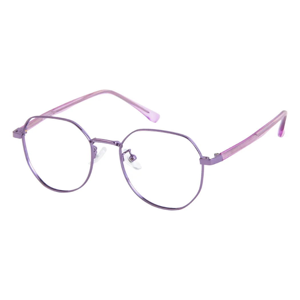 Square Purple Reading Glasses