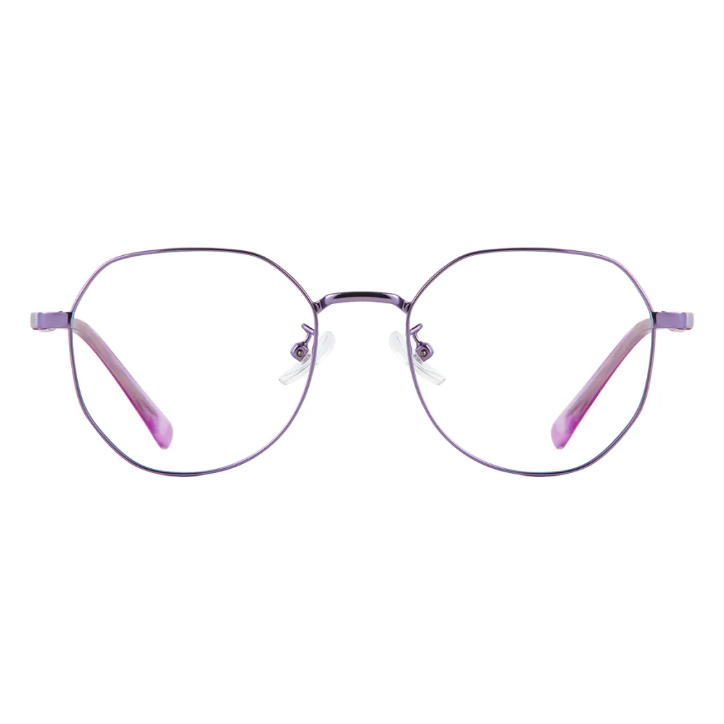 Square Purple Reading Glasses