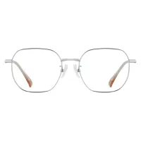 Square Silver Eyeglasses